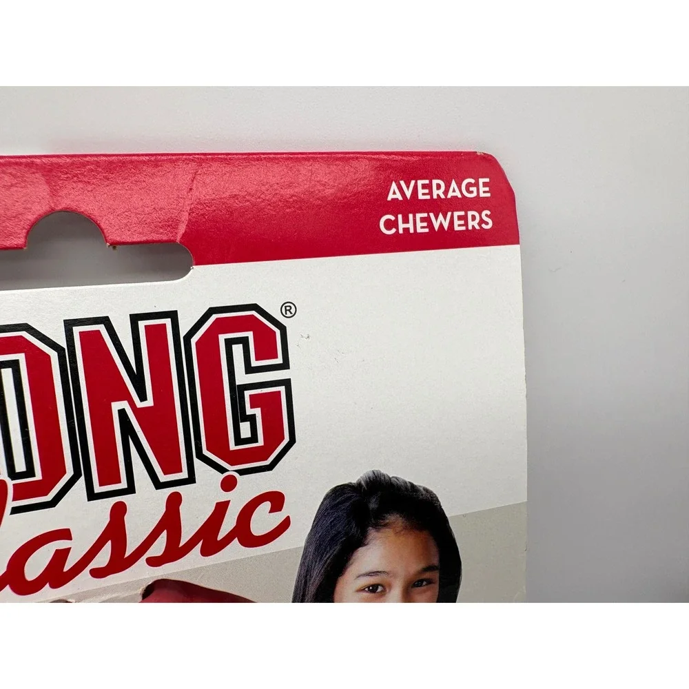 KONG Classic Dog Toy X-Large XL Red Durable Rubber Chew Fetch Toy 60-90 lbs NEW